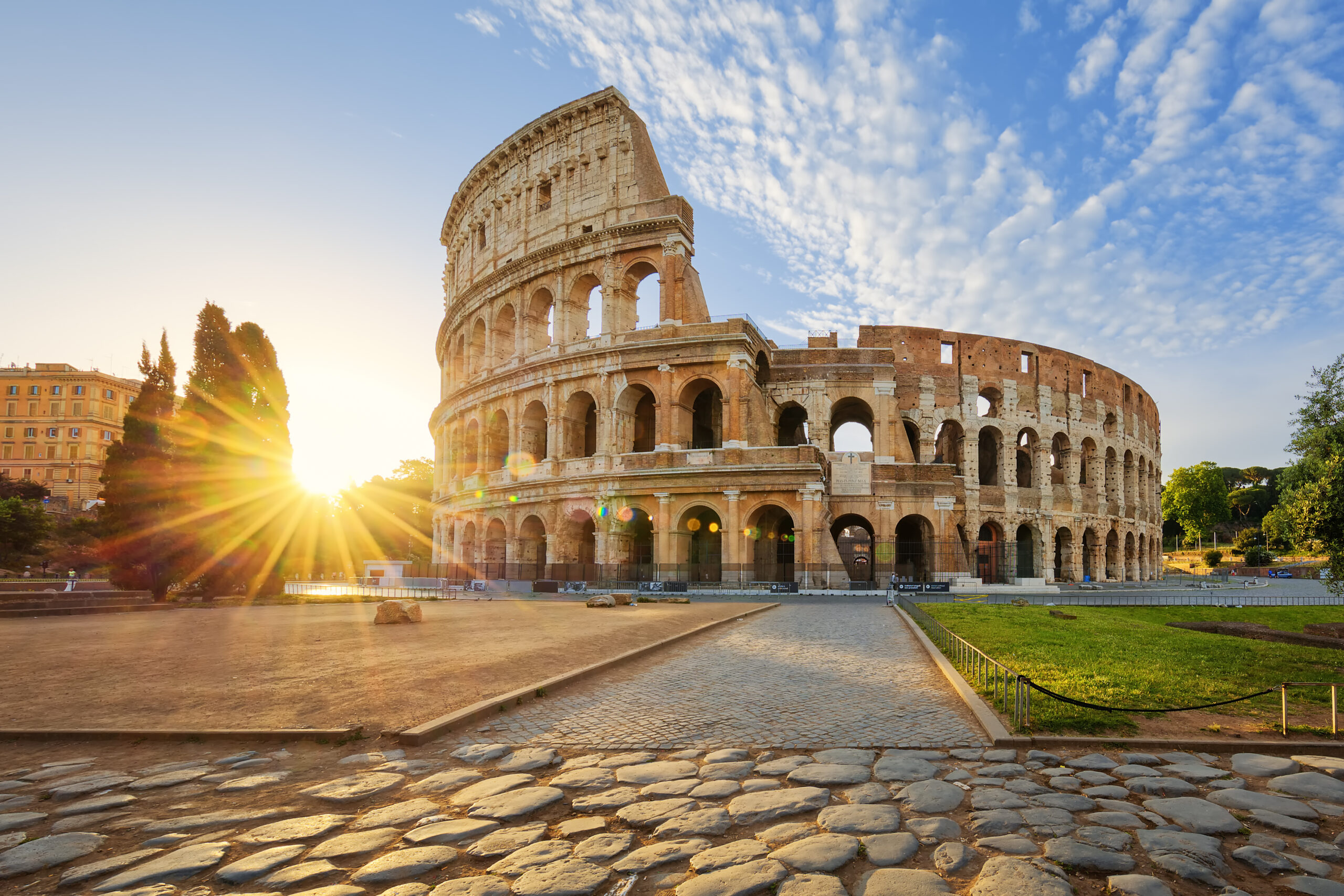 Colosseum in Rome provided by Addison Lee car hire.