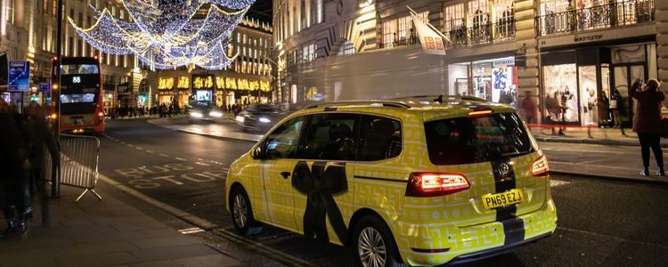 Oxford street in London provided by Addison Lee car hire.