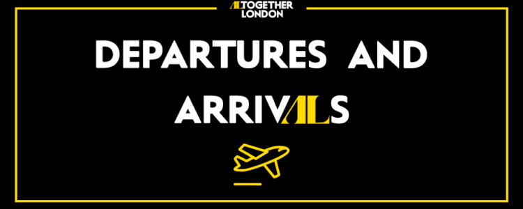 picture of depatures and arrivals provided by Addison Lee
