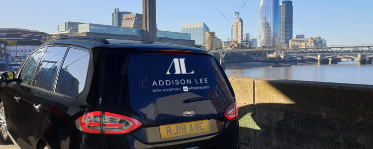 picture of car parked in London Provided By Addison Lee
