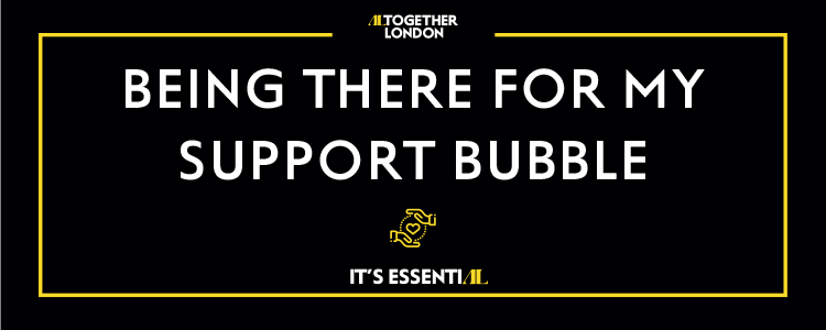 picture of support bubble advertisement provided by Addison Lee