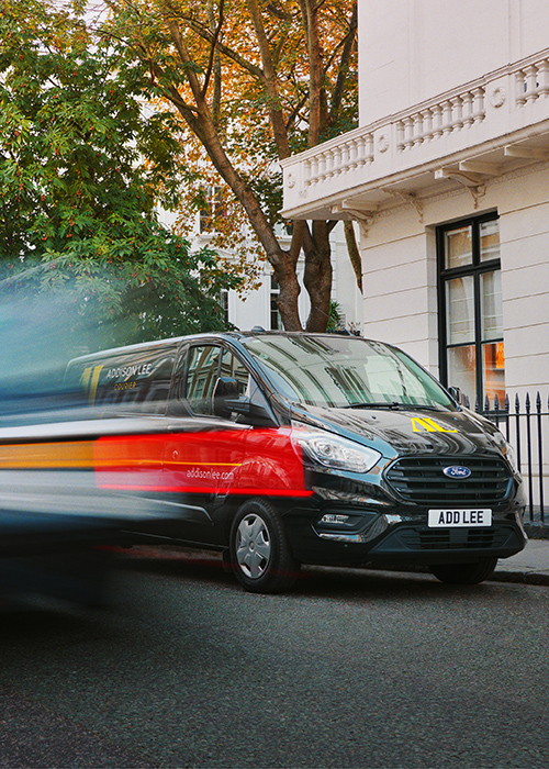 addison lee courier in london